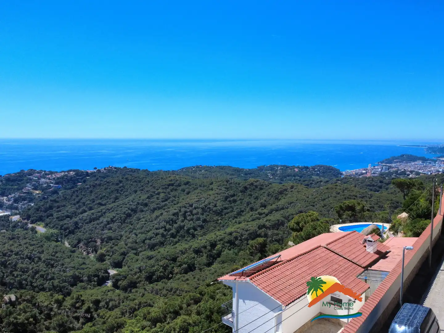 Vista exterior de Casa o chalet en venta en Lloret de Mar con Aire acondicionado, Calefacción y Jardín privado
