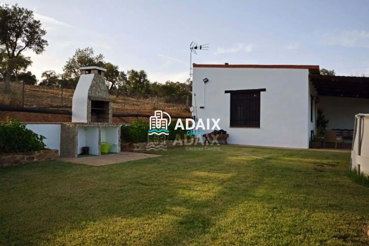 Jardín de Finca rústica en venta en Aliseda con Aire acondicionado y Terraza