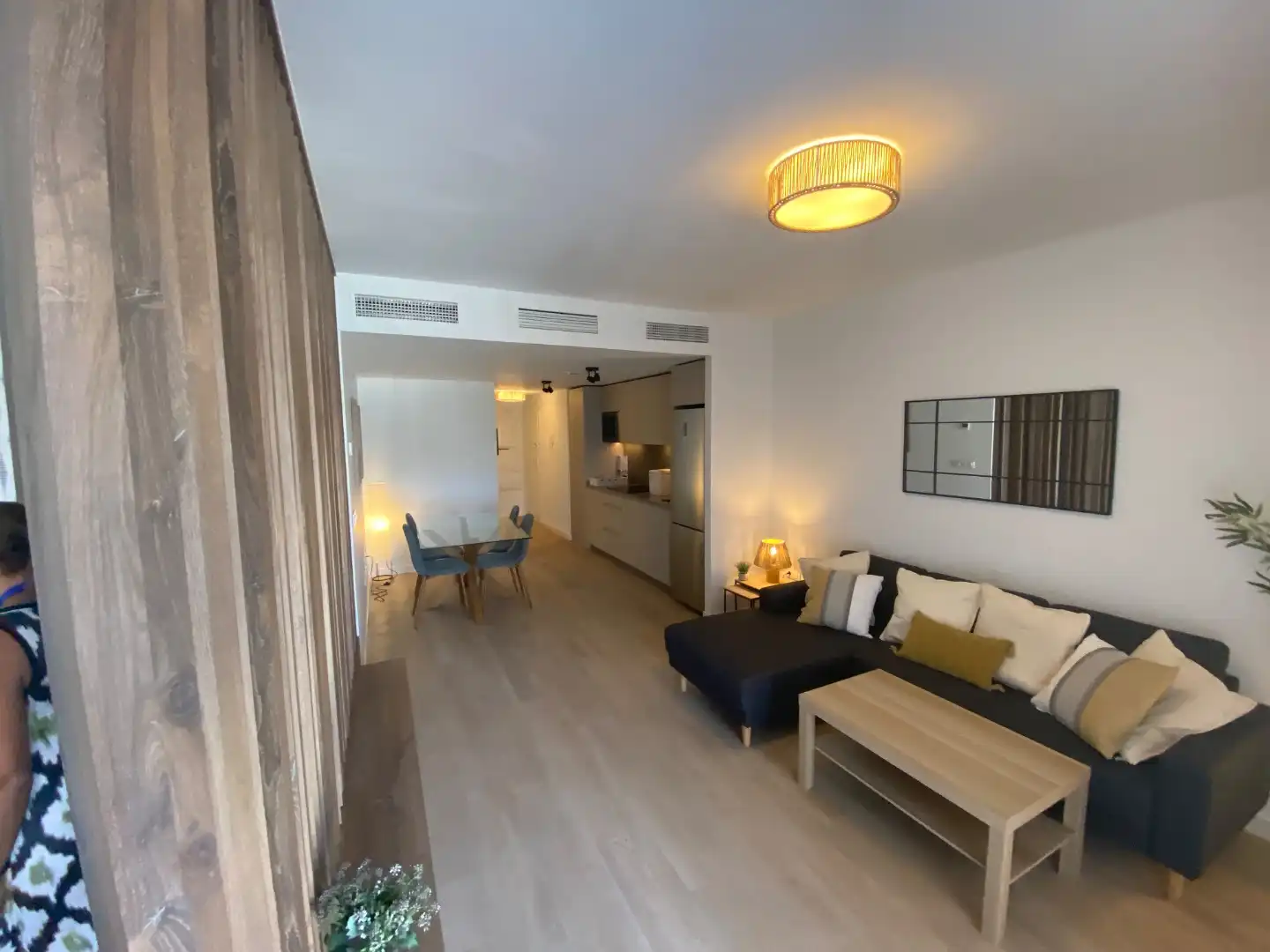 Wohnzimmer von Wohnung zur Miete in Sevilla mit Klimaanlage, Möbliert und Waschmaschine