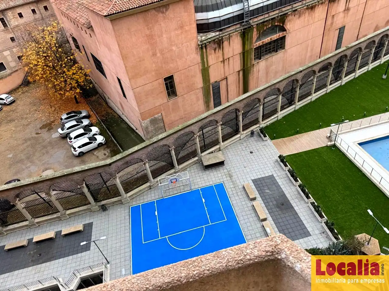 Parking of Flat for rent in Valladolid  with Terrace, Storage room and Furnished