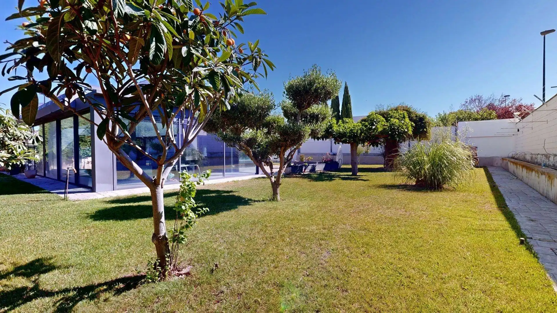 Jardín de Casa o chalet en venta en Zaragoza con Aire acondicionado, Calefacción y Jardín privado