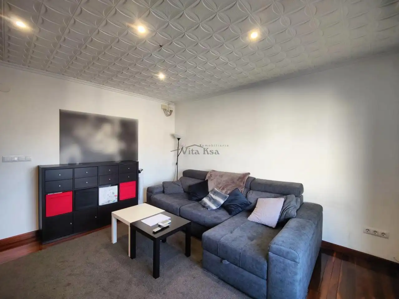 Living room of Flat for sale in Ourense Capital   with Heating, Storage room and Balcony