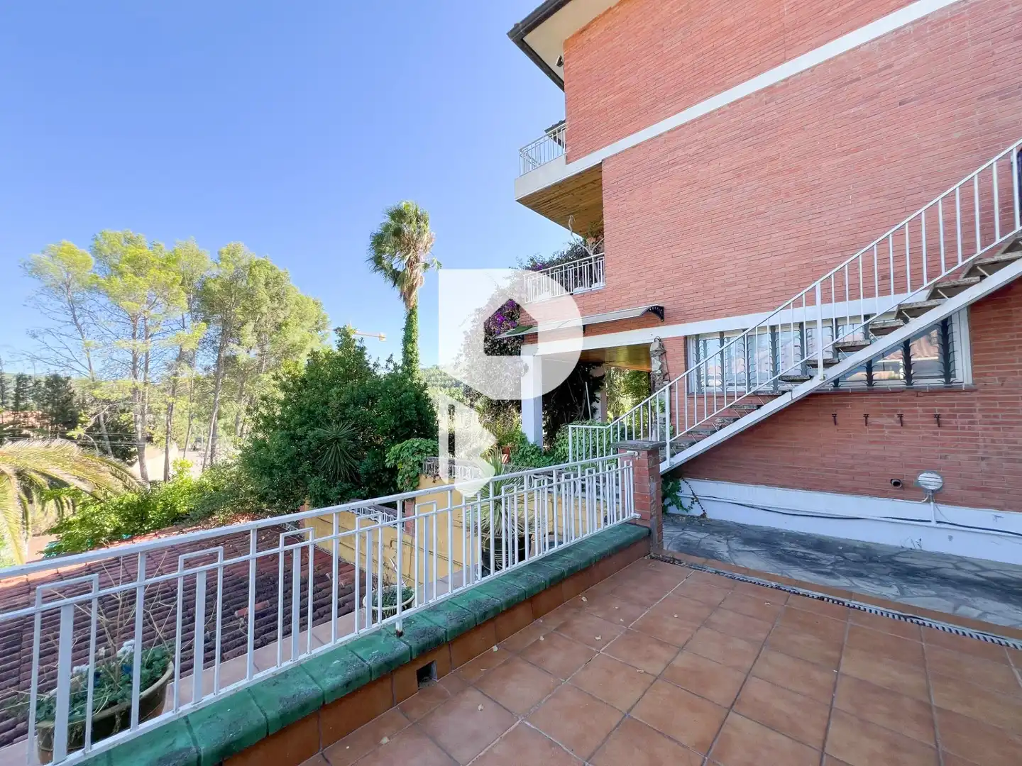 Jardí de Casa o xalet en venda en Vallirana amb Calefacció, Jardí privat i Terrassa
