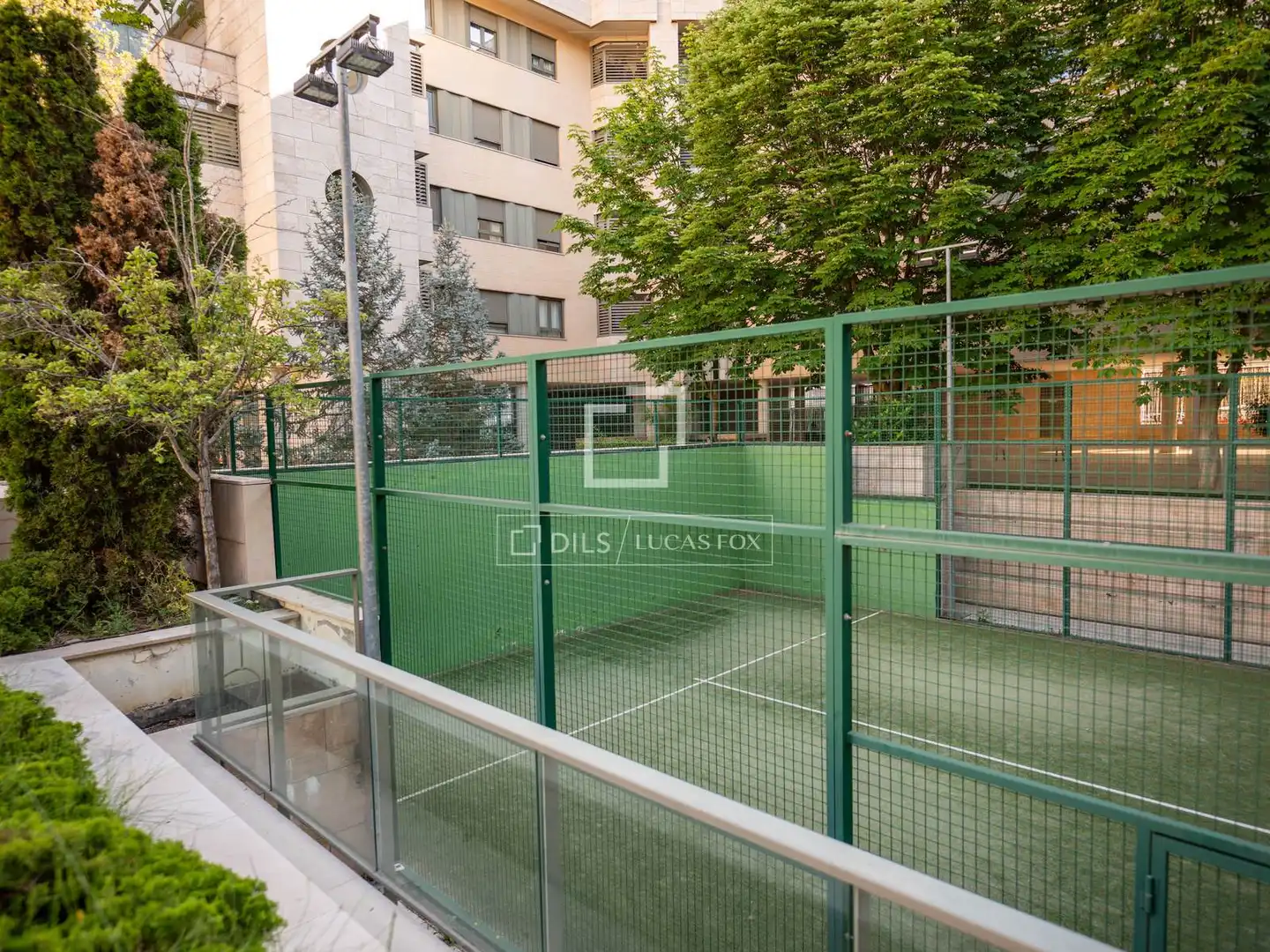 Terrace of Flat for rent in Madrid  with Air Conditioner, Heating and Private garden