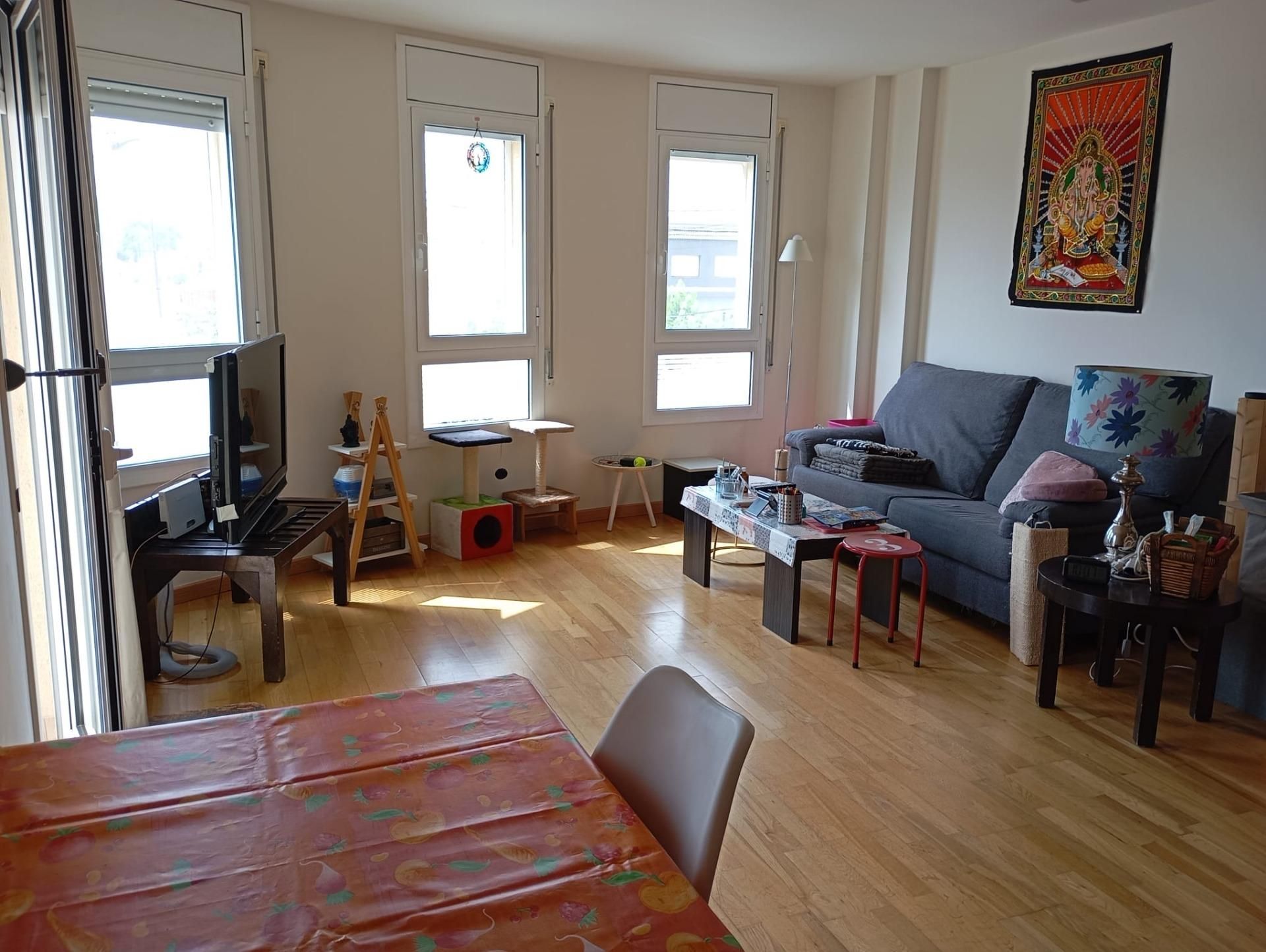 Sala de estar de Apartamento en venta en Deltebre con Parquet y Balcón