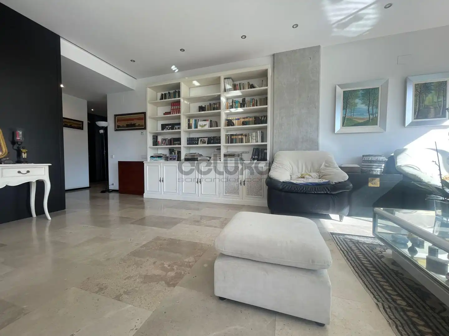 Sala de estar de Planta baja en venta en Santander con Calefacción, Jardín privado y Terraza