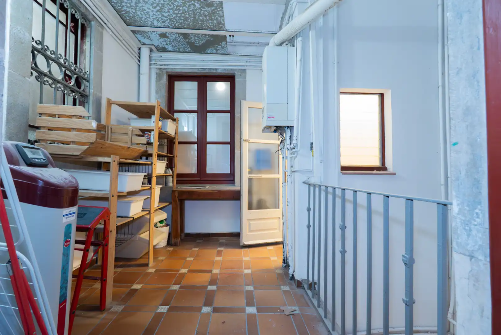 Kitchen of Flat for sale in Barcelona  with Air Conditioner, Heating and Parquet flooring