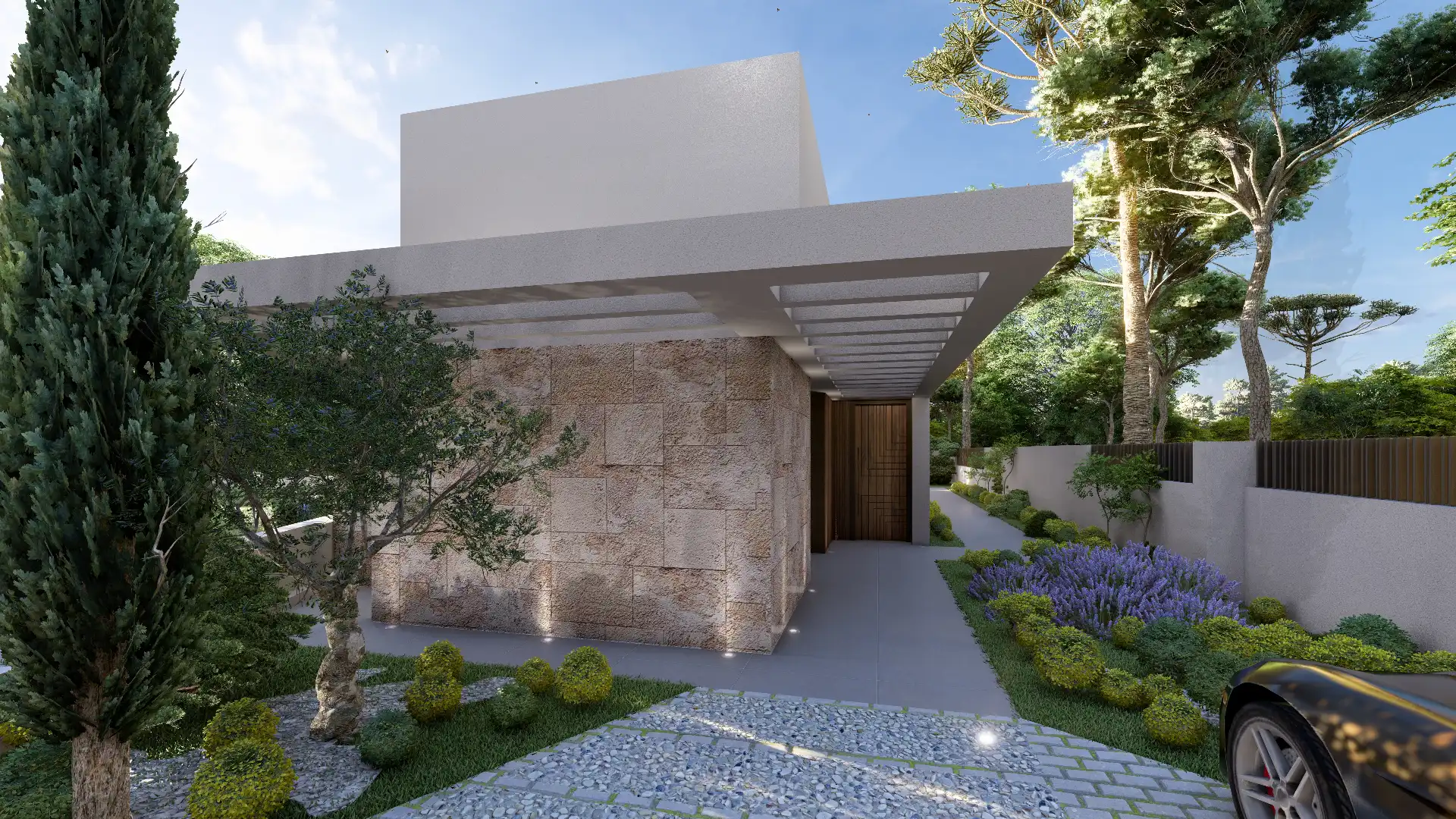 Vista exterior de Casa o xalet en venda en Las Rozas de Madrid amb Aire condicionat, Calefacció i Jardí privat