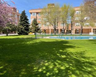 Exterior view of Flat to rent in  Madrid Capital  with Air Conditioner, Heating and Storage room