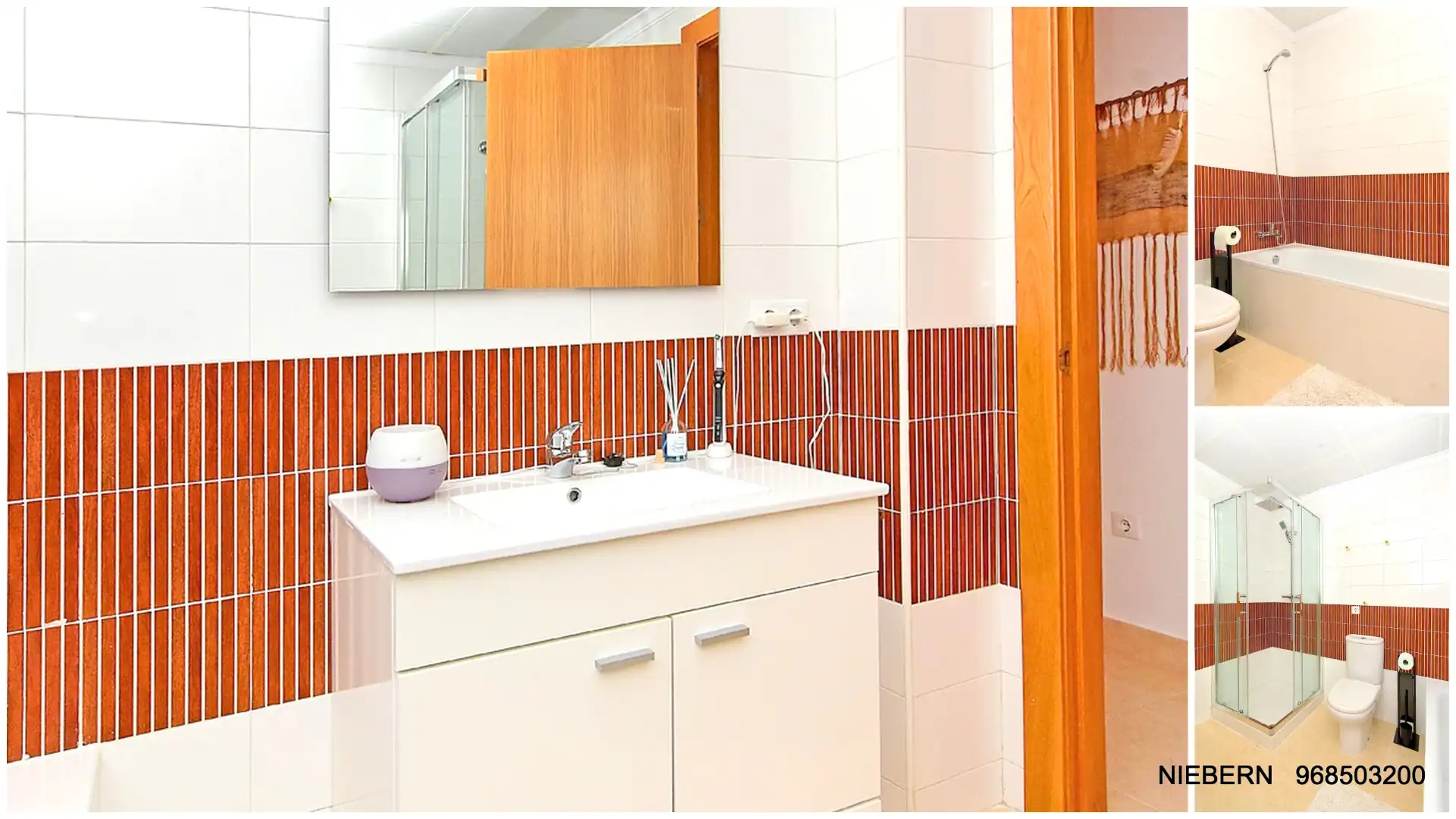 Bathroom of Houses for rent in Cartagena  with Air Conditioner, Terrace and Swimming Pool
