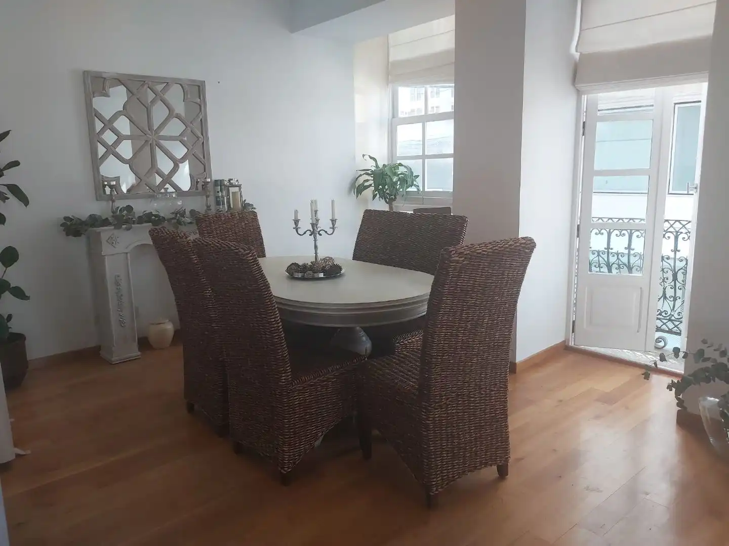 Dining room of Flat for rent in Ferrol  with Balcony