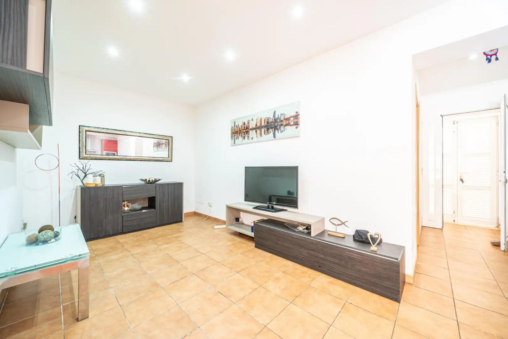 Sala d'estar de Planta baixa en venda en  Palma de Mallorca amb Jardí privat, Terrassa i Moblat