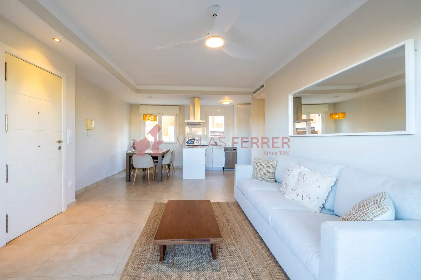 Exterior view of Flat for sale in Dénia  with Air Conditioner, Terrace and Furnished