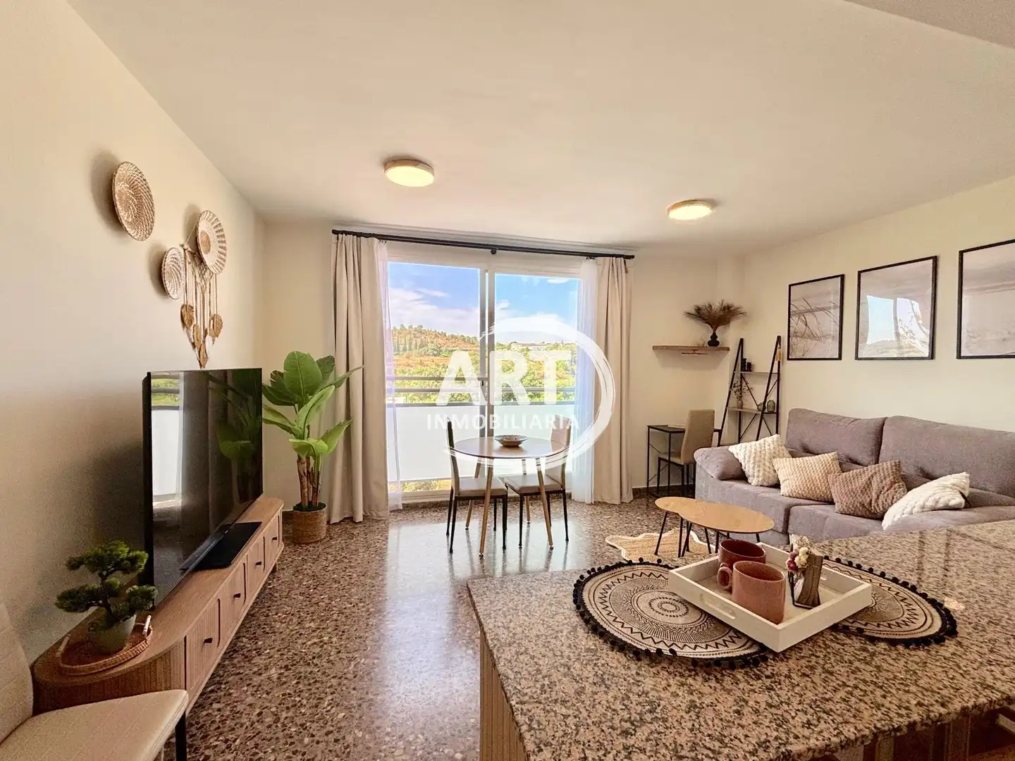 Living room of Flat for rent in Vilamarxant  with Storage room and Furnished