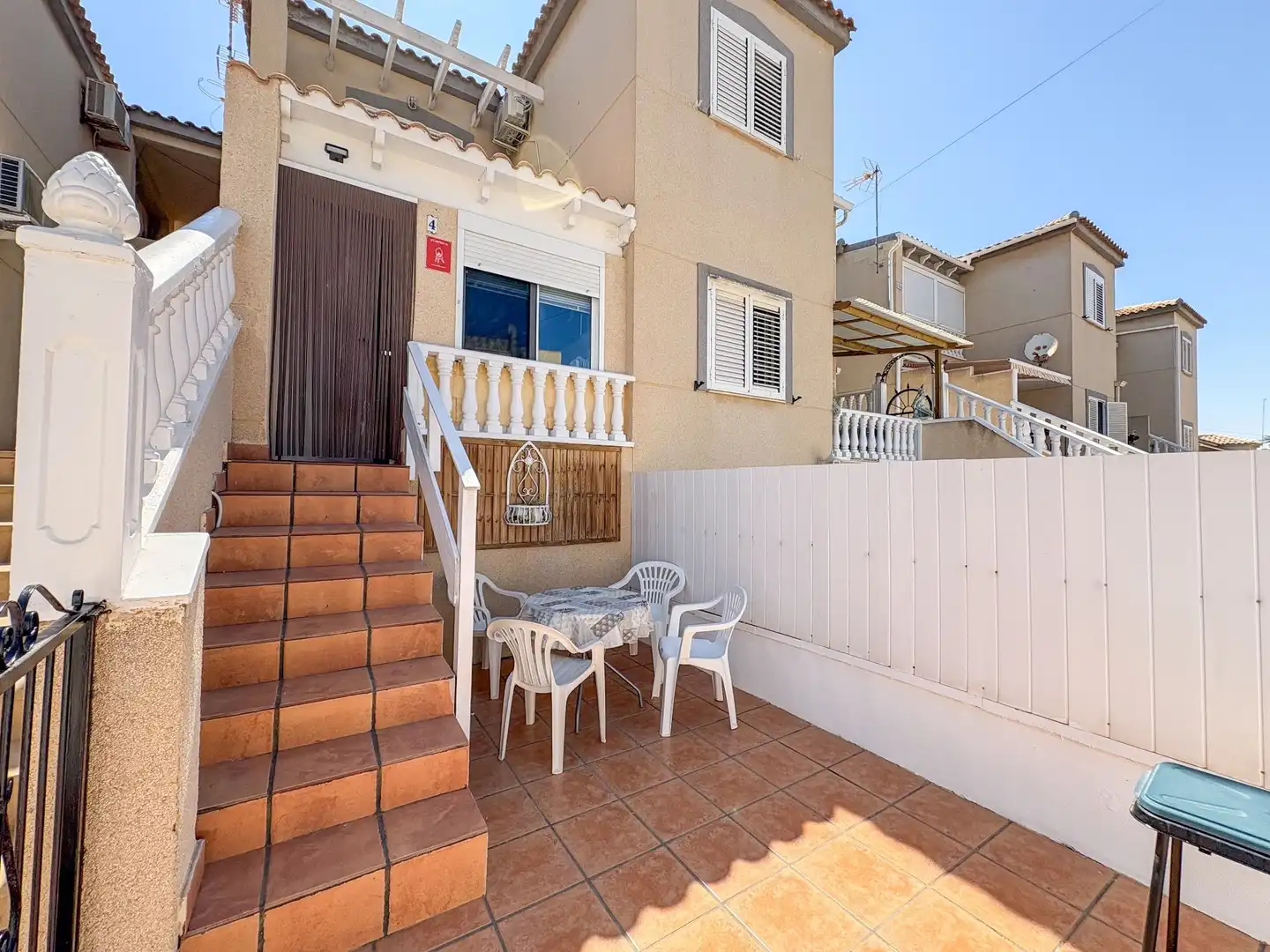 Terraza de Piso de alquiler en Torrevieja con Aire acondicionado, Calefacción y Terraza