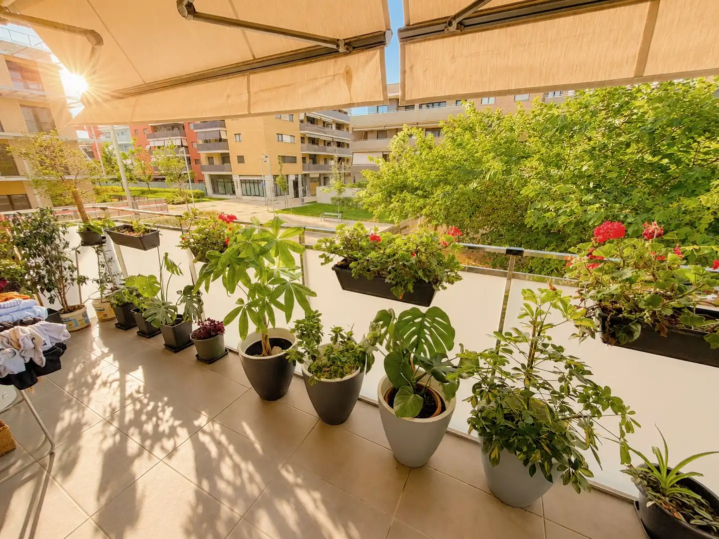 Terrace of Flat for sale in El Prat de Llobregat  with Air Conditioner, Parquet flooring and Terrace