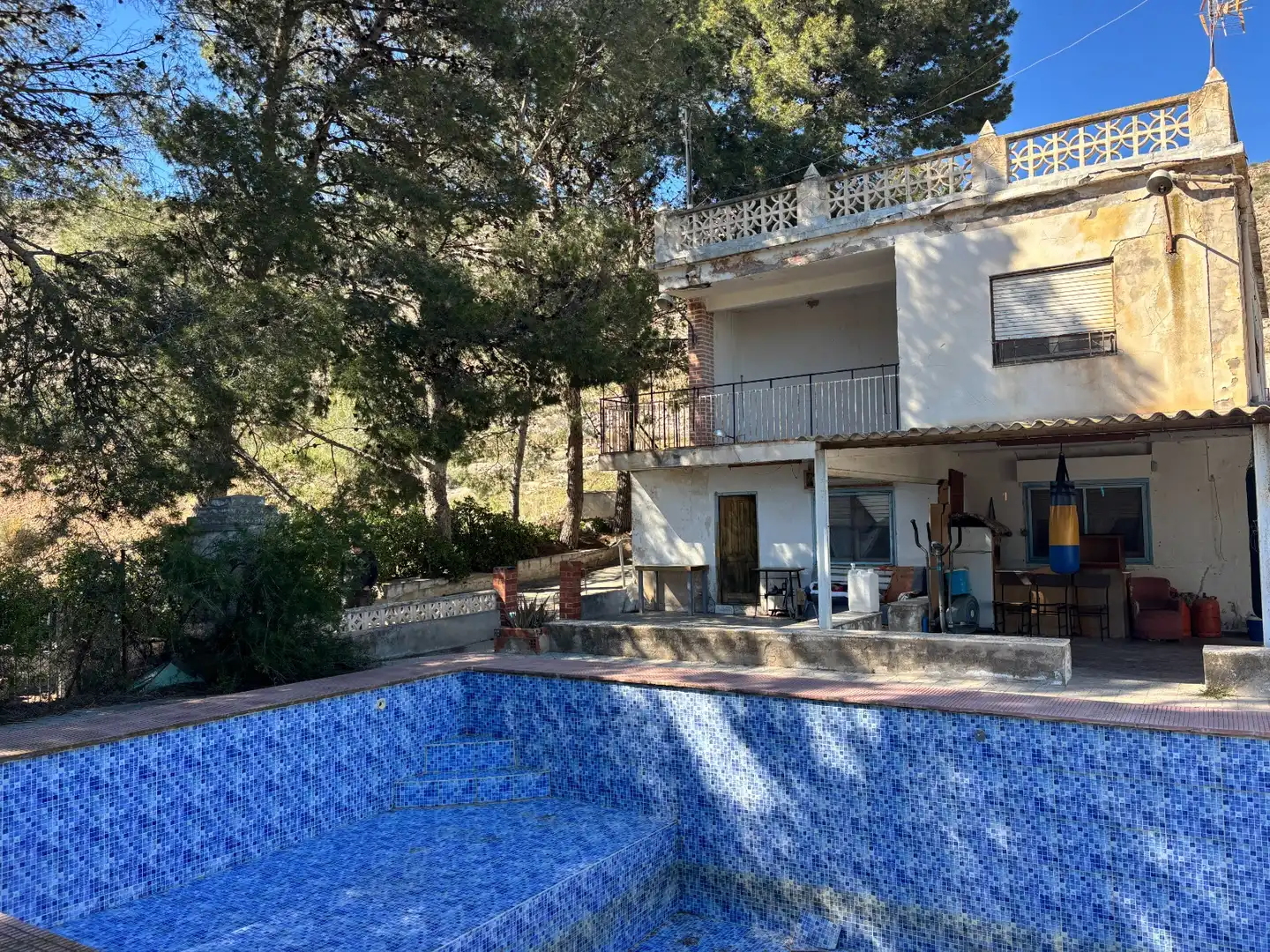 Schwimmbecken von Haus oder Chalet zum Verkauf in Hondón de las Nieves / El Fondó de les Neus mit Schwimmbad