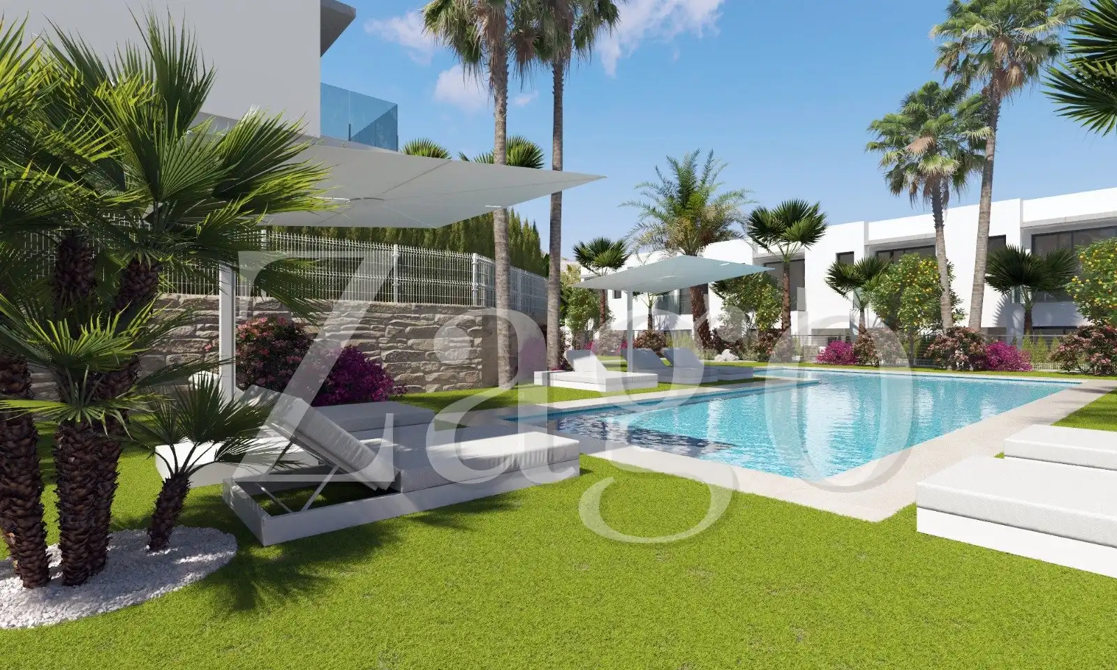 Casa a schiera con piscina in vendita a Golf Bahía, imagen 8
