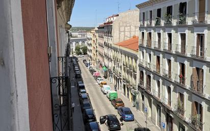Exterior view of Flat for sale in  Madrid Capital  with Heating and Alarm