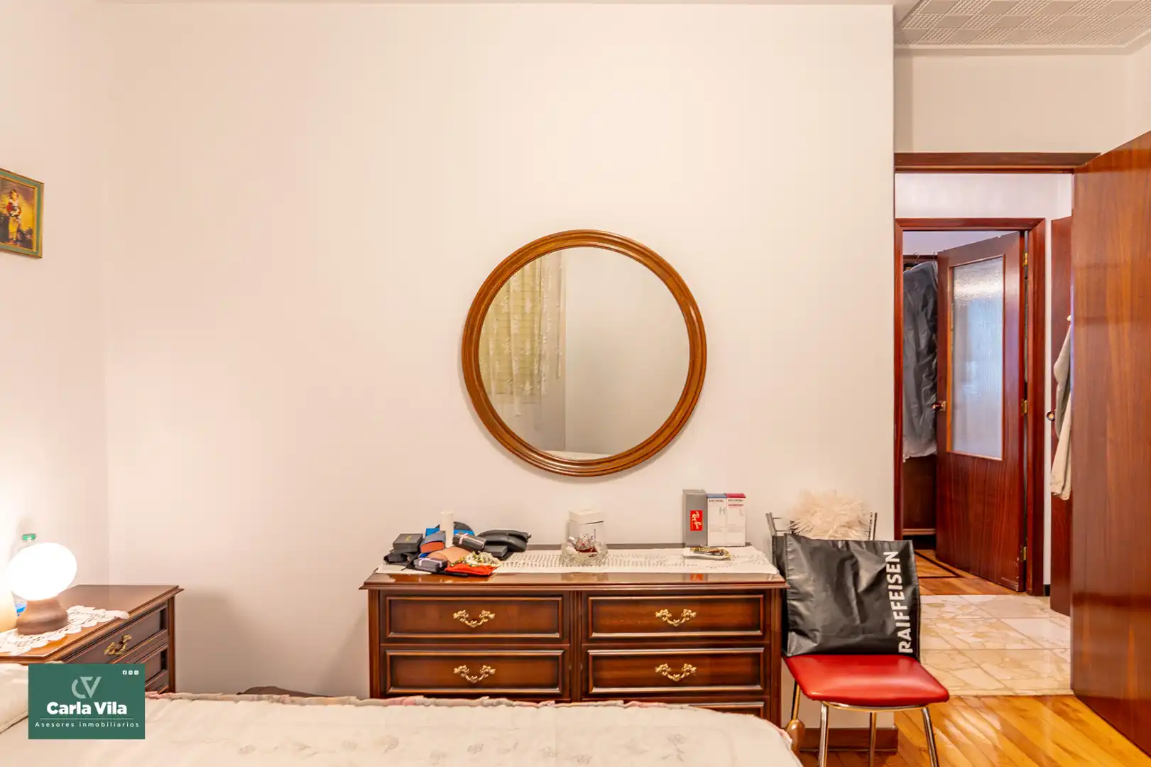 Bedroom of Flat for sale in Lugo  with Heating, Parquet flooring and Terrace