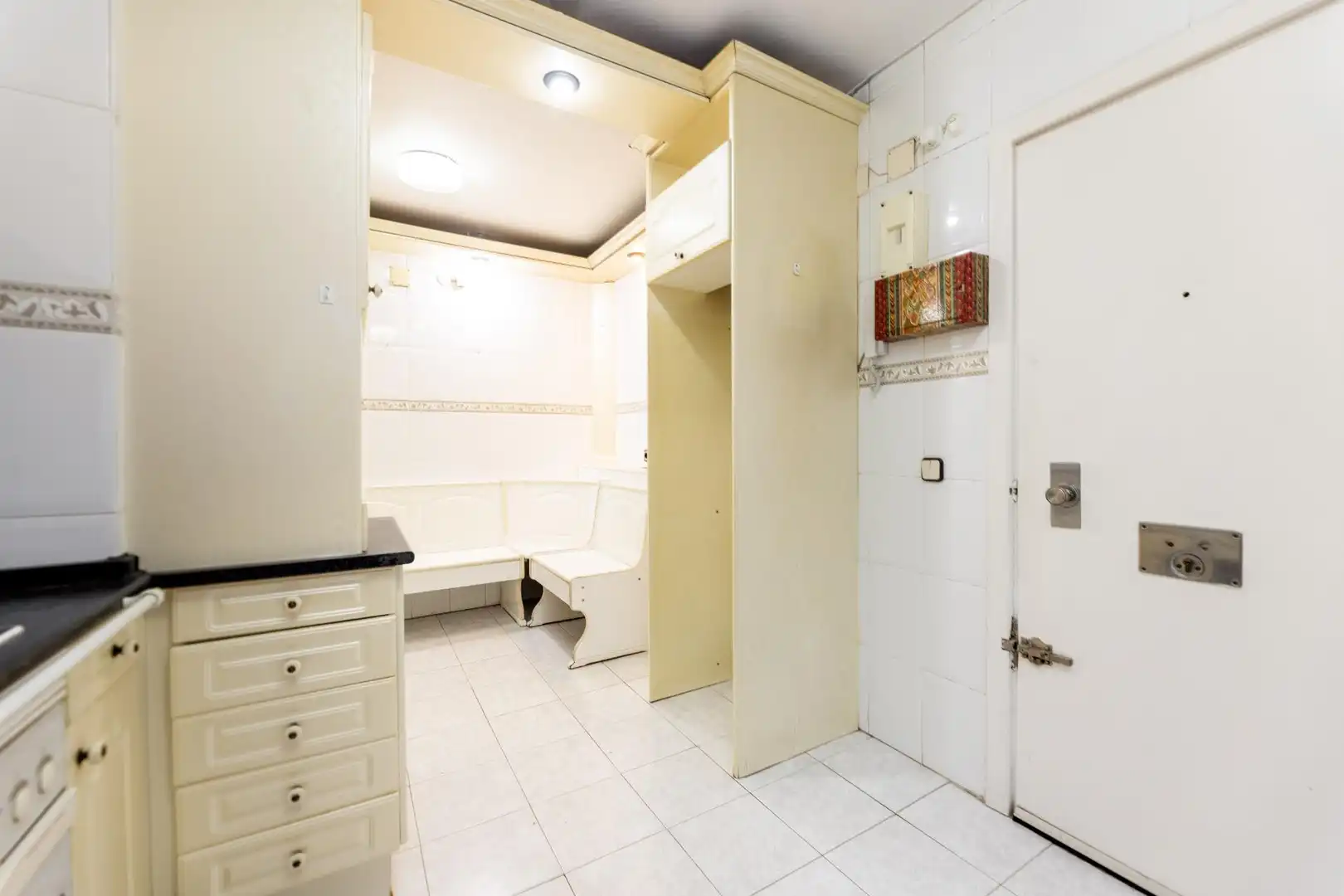 Badezimmer von Wohnung zur Miete in Madrid mit Heizung und Parkett