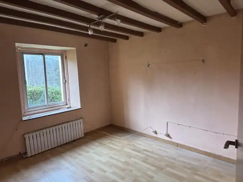 Sala d'estar de Casa o xalet en venda en Ortigueira amb Calefacció, Jardí privat i Traster