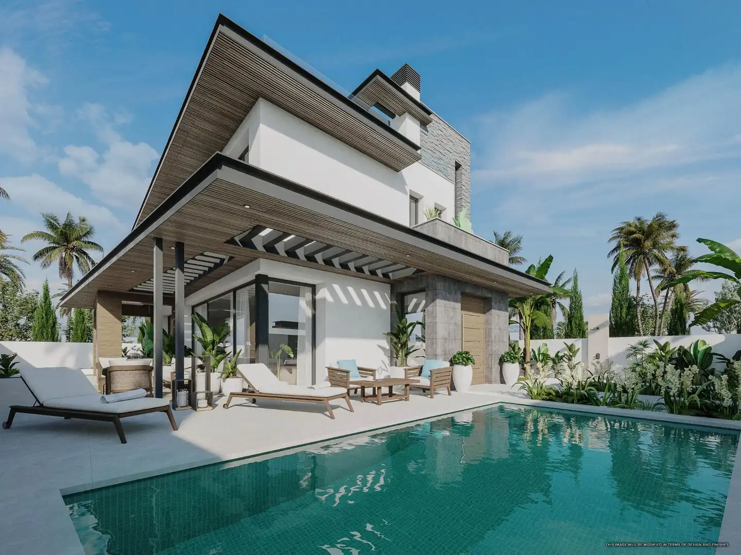 Villa mit Pool zum Verkauf in Riviera del Sol, imagen 4
