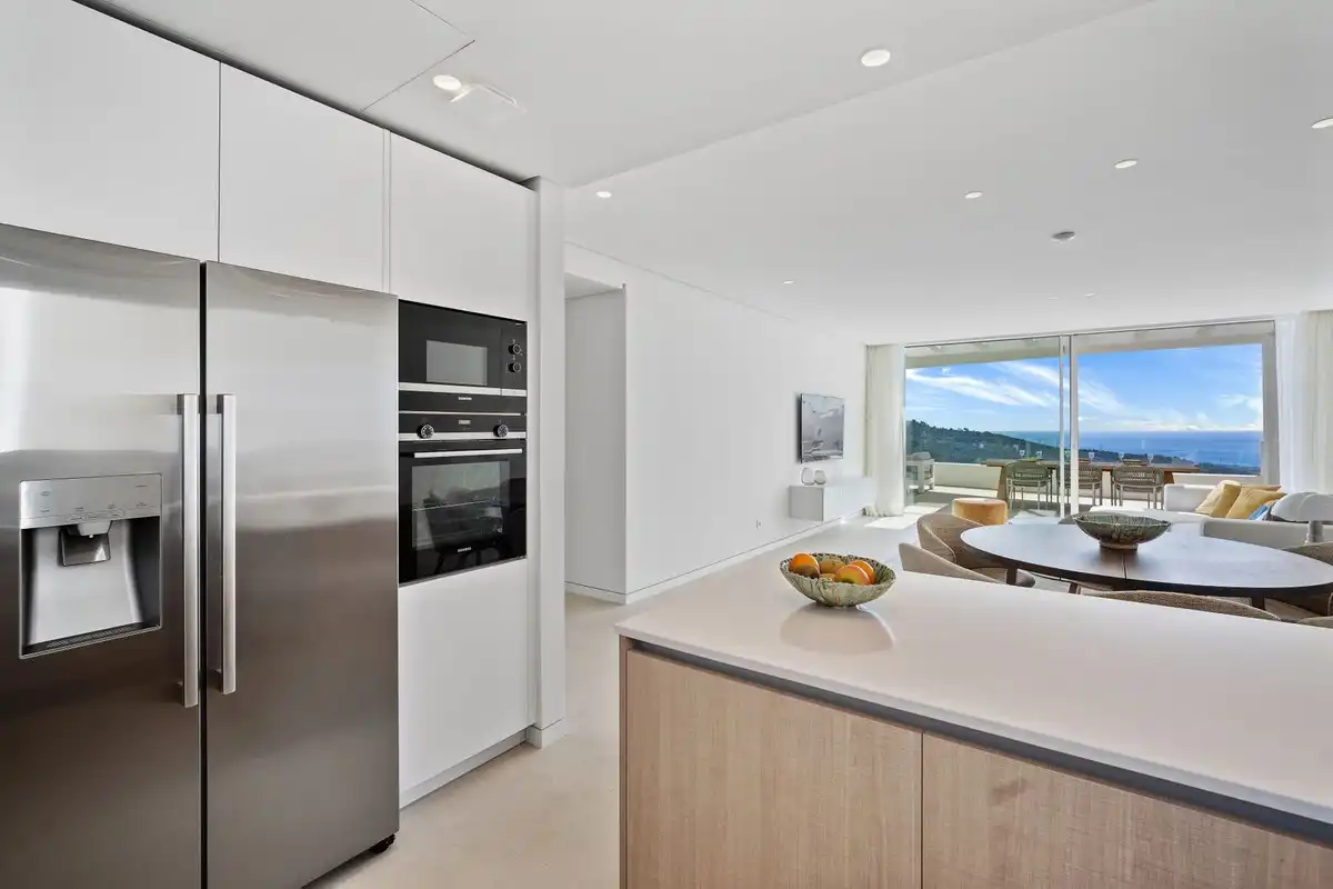 Cocina de Piso en venta en Marbella con Terraza y Piscina