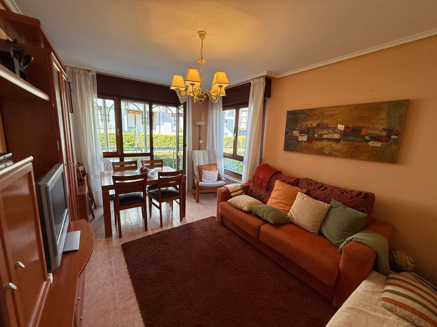 Living room of Flat for sale in Noja  with Heating, Terrace and Balcony