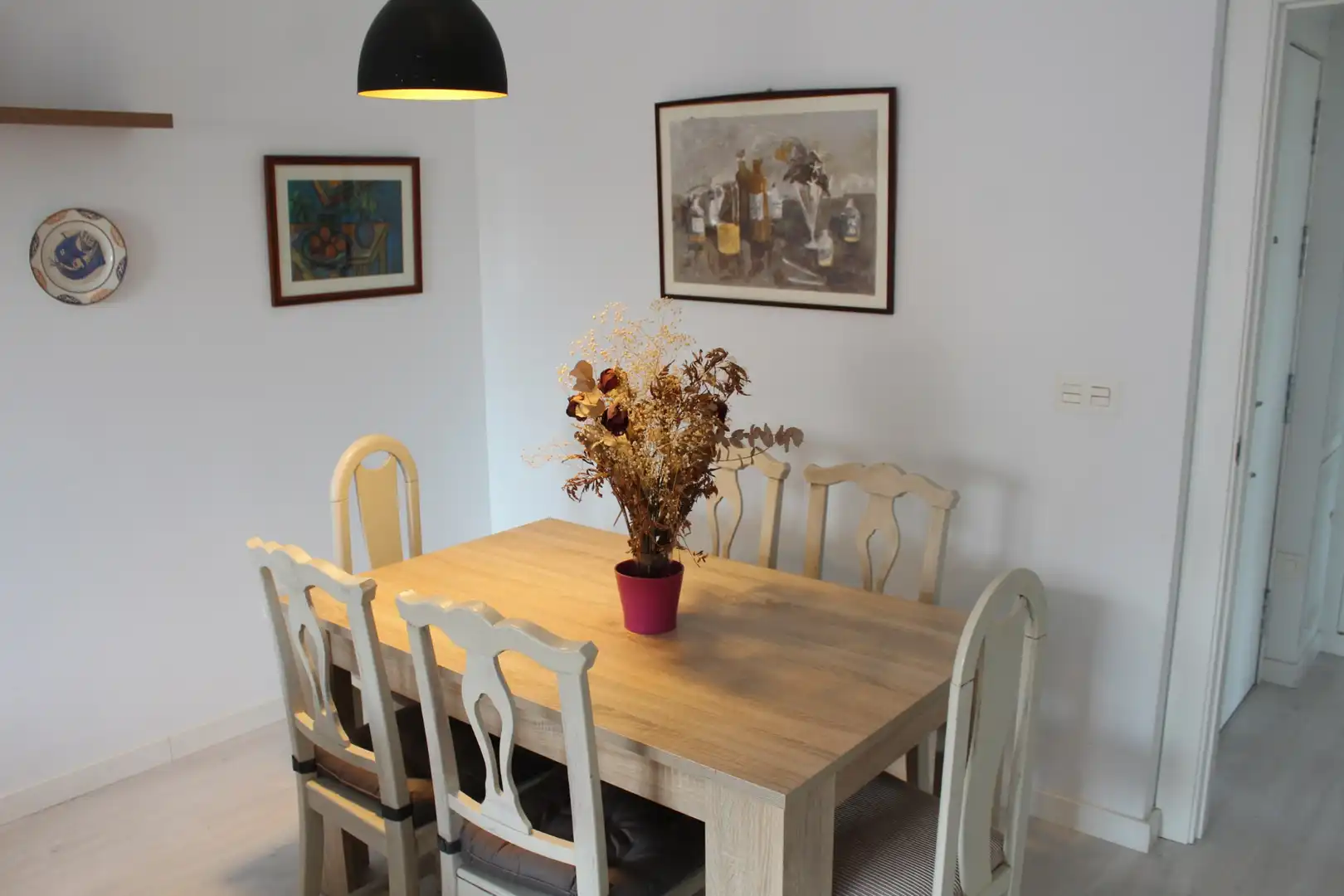 Dining room of Flat for rent in Granada  with Air Conditioner, Heating and Terrace