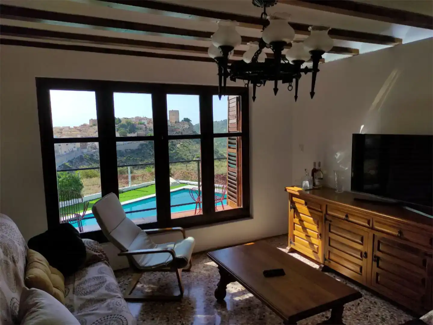 Sala d'estar de Pis en venda en Aledo amb Piscina i Balcó