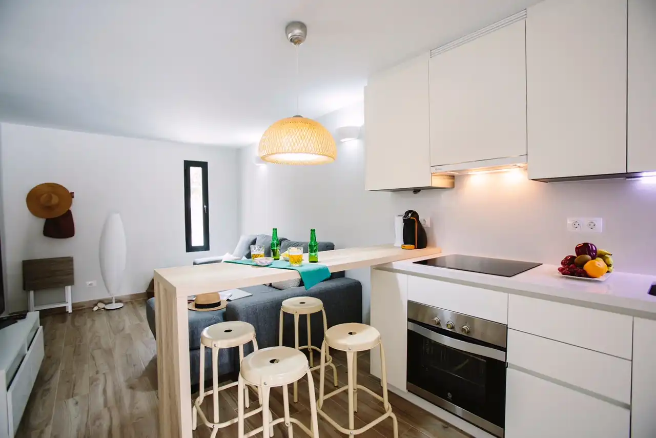 Cocina de Apartamento en venta en San Bartolomé de Tirajana con Aire acondicionado, Jardín privado y Terraza