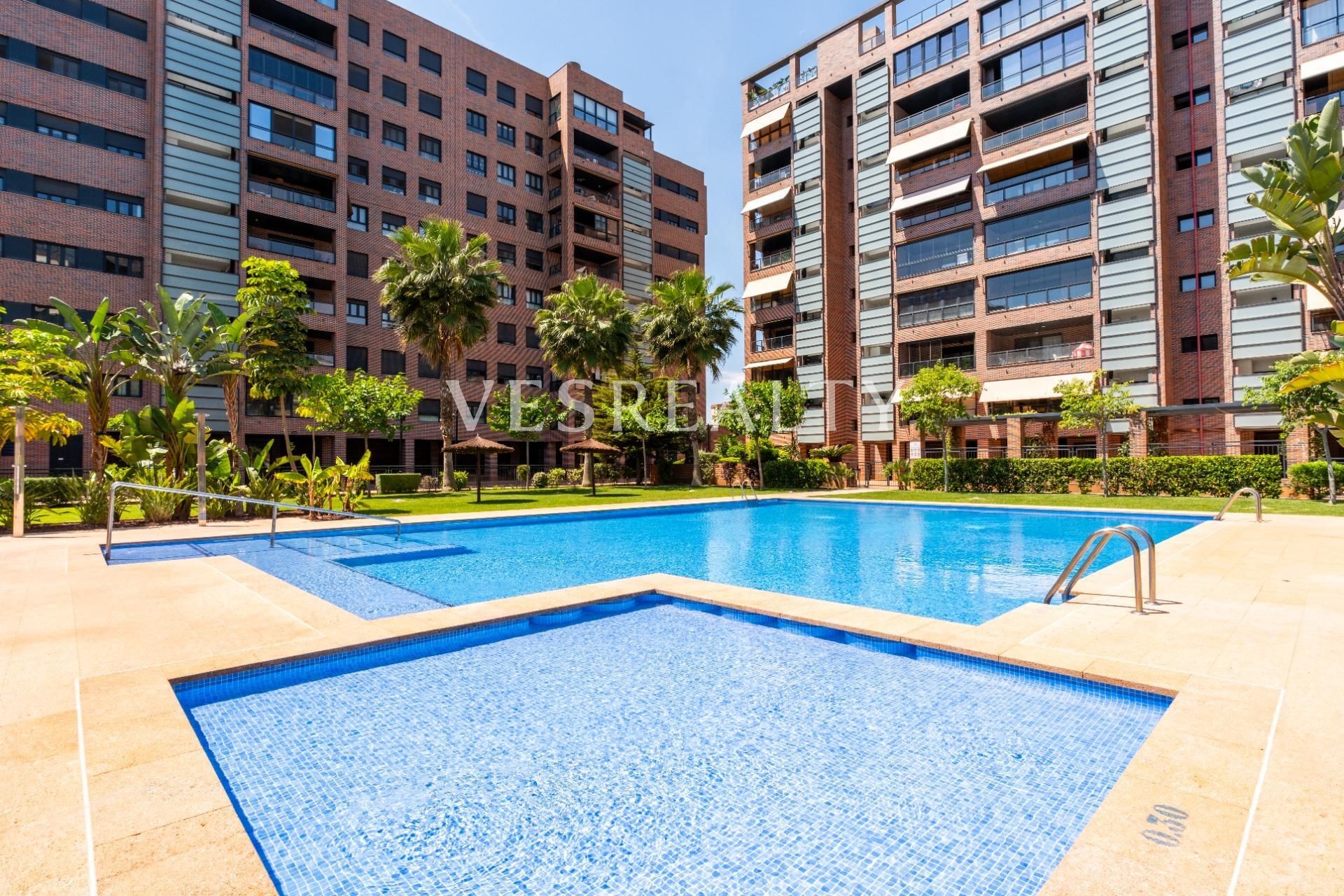 Exterior view of Flat for sale in Alicante / Alacant  with Air Conditioner, Heating and Private garden