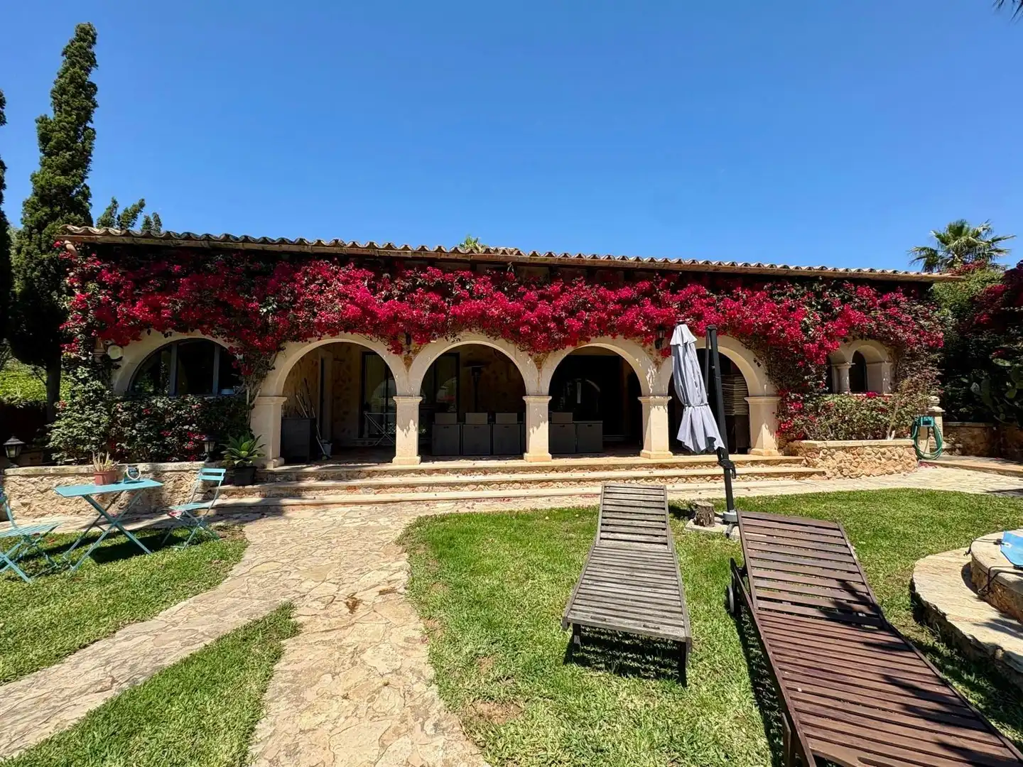 Jardí de Casa o xalet de lloguer en Andratx amb Aire condicionat, Calefacció i Jardí privat