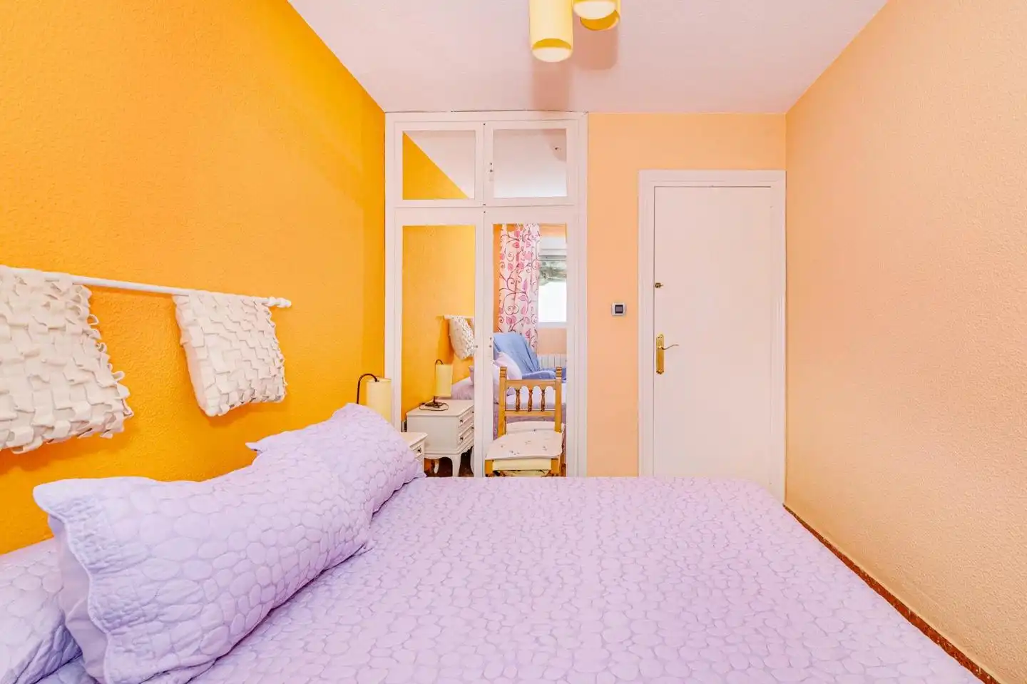 Bedroom of Flat for sale in Granada  with Air Conditioner
