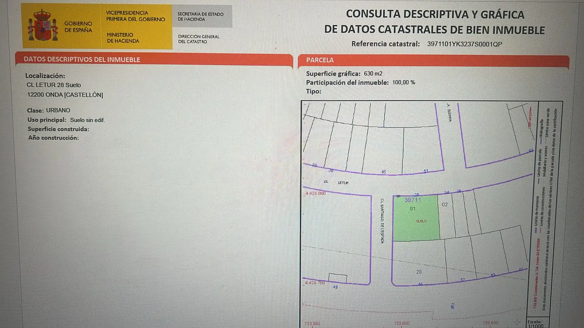 Terreno residenziale in vendita a Calle Letur 28, imagen 8