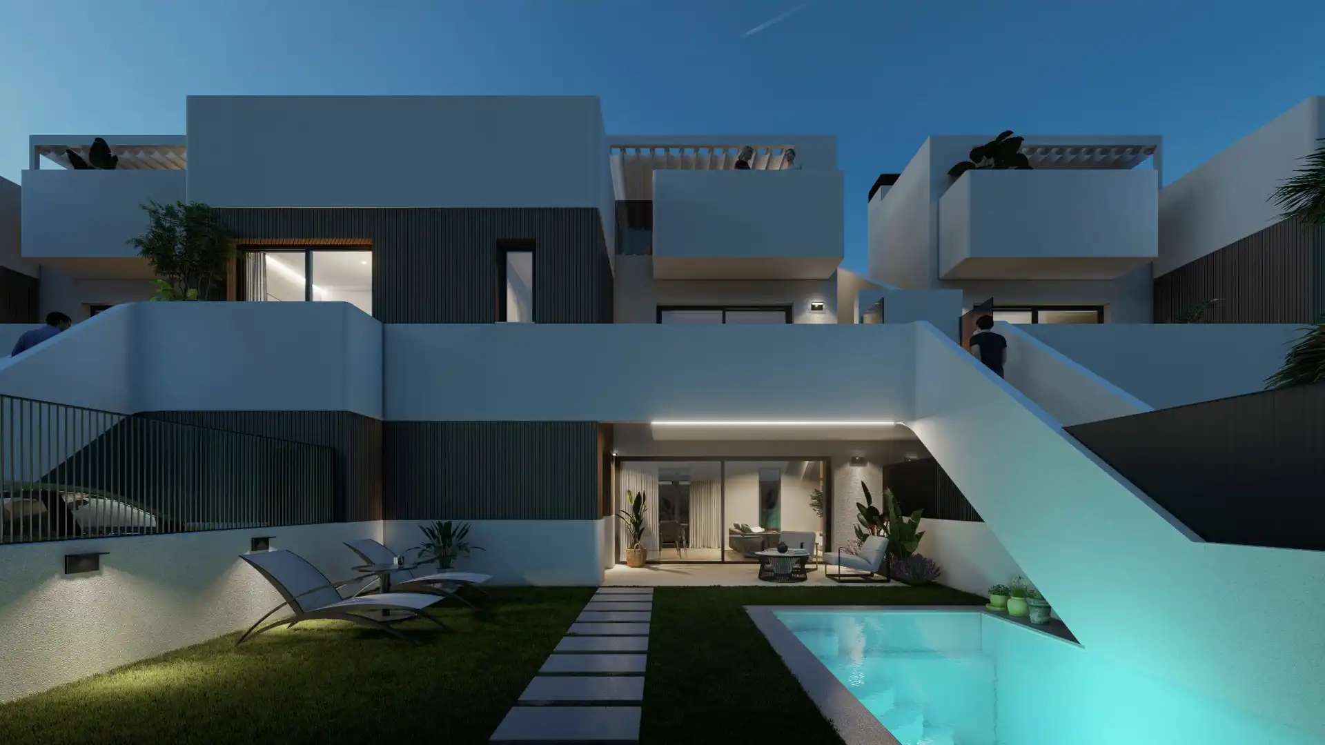 Appartamento con terrazza in vendita a Lo Pagán, imagen 2
