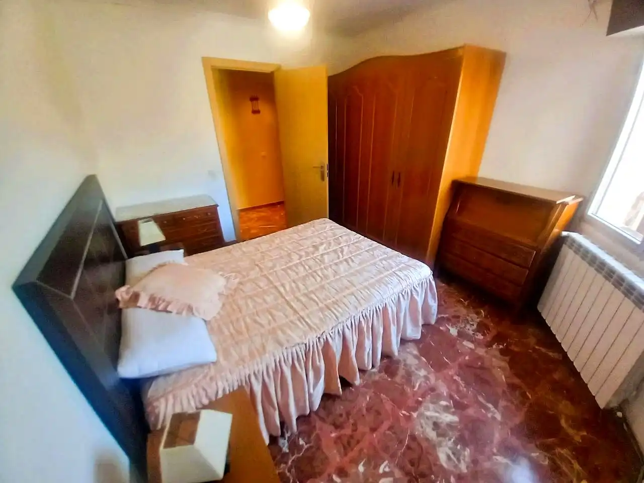 Schlafzimmer von Wohnung zum Verkauf in Borja mit Heizung, Möbliert und Balkon
