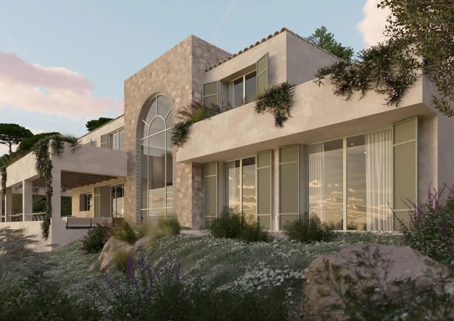 Vista exterior de Residencial en venda en Calvià