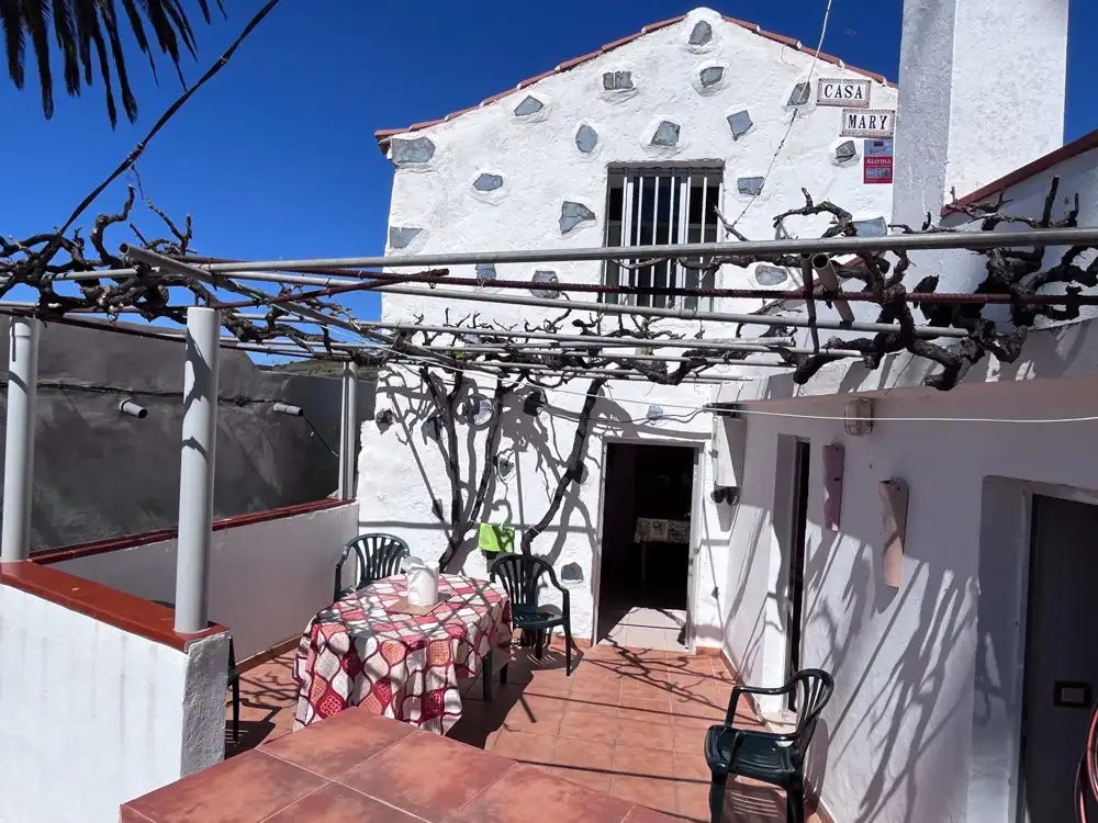 Vista exterior de Finca rústica en venta en Vallehermoso con Terraza