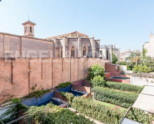 Garden of Attic to rent in  Barcelona Capital  with Air Conditioner, Heating and Parquet flooring