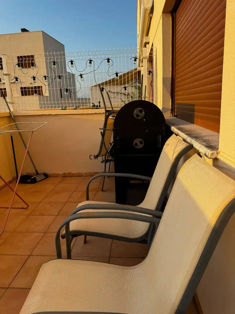 Terraza de Ático en venta en San Jorge / Sant Jordi con Aire acondicionado, Terraza y Trastero