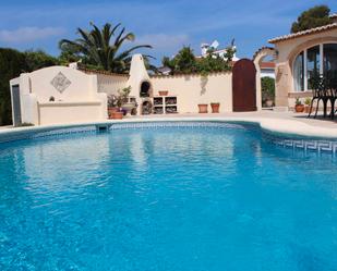 Swimming pool of Country house for sale in Jávea / Xàbia  with Air Conditioner, Terrace and Swimming Pool