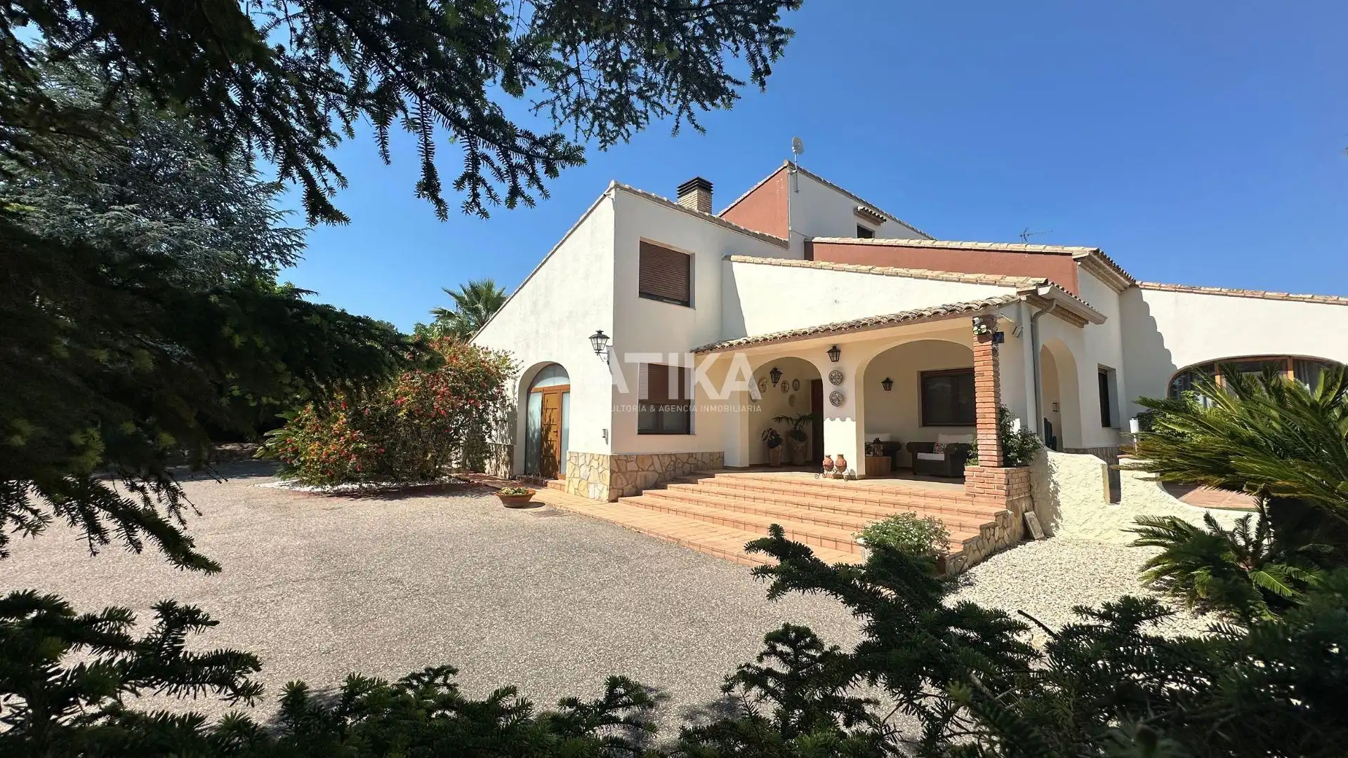 Vista exterior de Casa o chalet en venta en Ontinyent con Aire acondicionado, Calefacción y Jardín privado