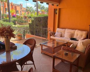 Terrace of Single-family semi-detached to rent in Marbella  with Air Conditioner, Heating and Private garden