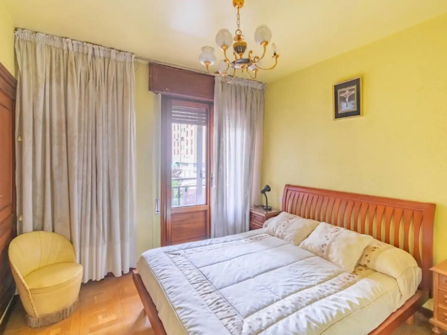 Bedroom of Flat for sale in  Pamplona / Iruña  with Heating and Storage room