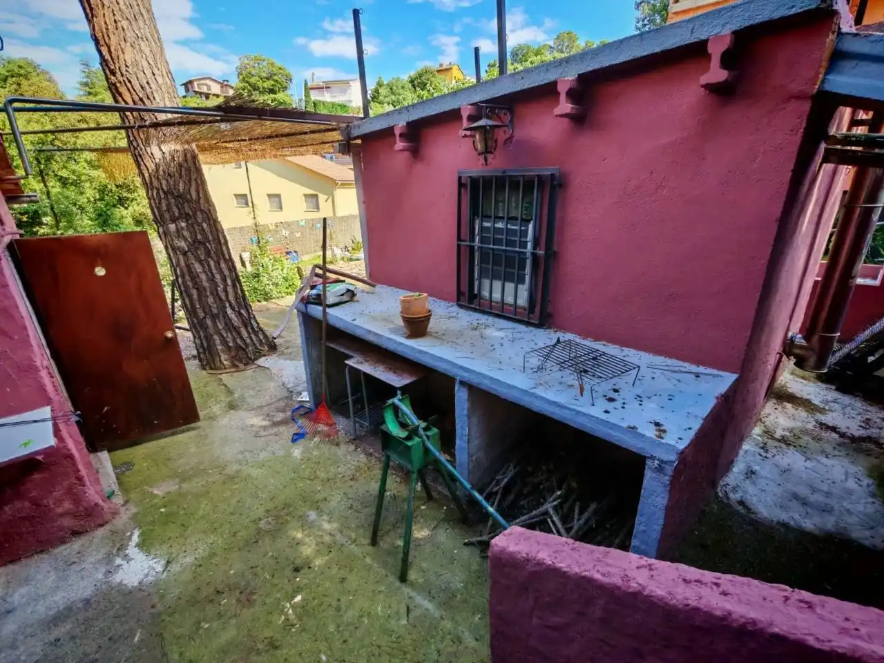 Terraza de Casa o chalet en venta en Sant Pere de Vilamajor con Aire acondicionado, Calefacción y Jardín privado
