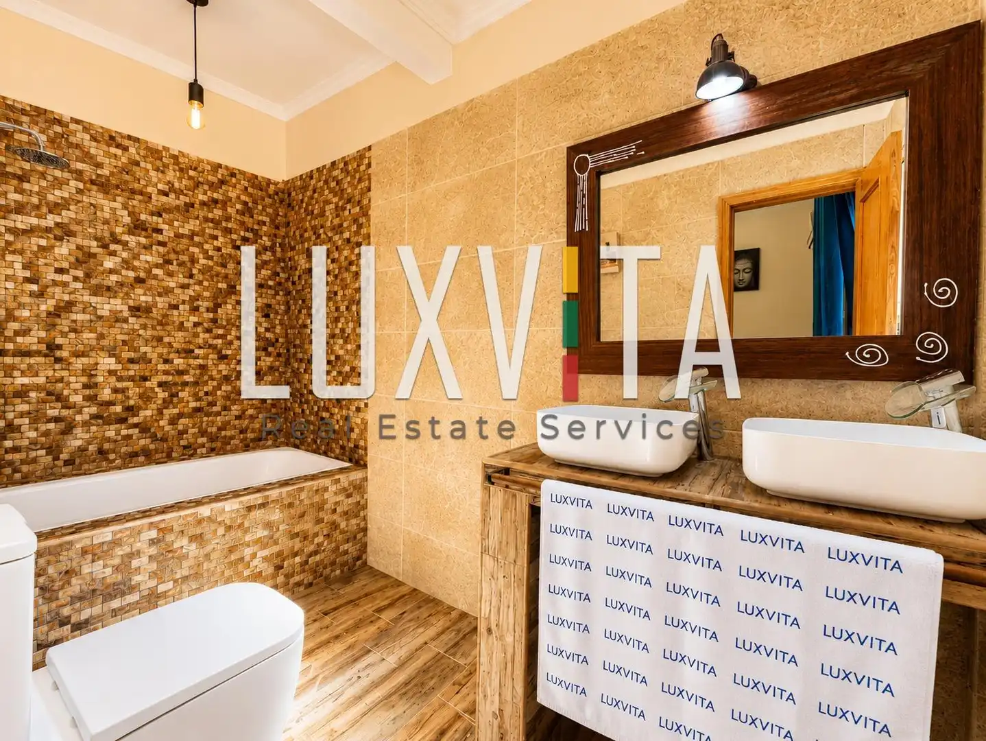 Baño de Apartamento en venta en San Miguel de Abona con Jardín privado, Terraza y Amueblado