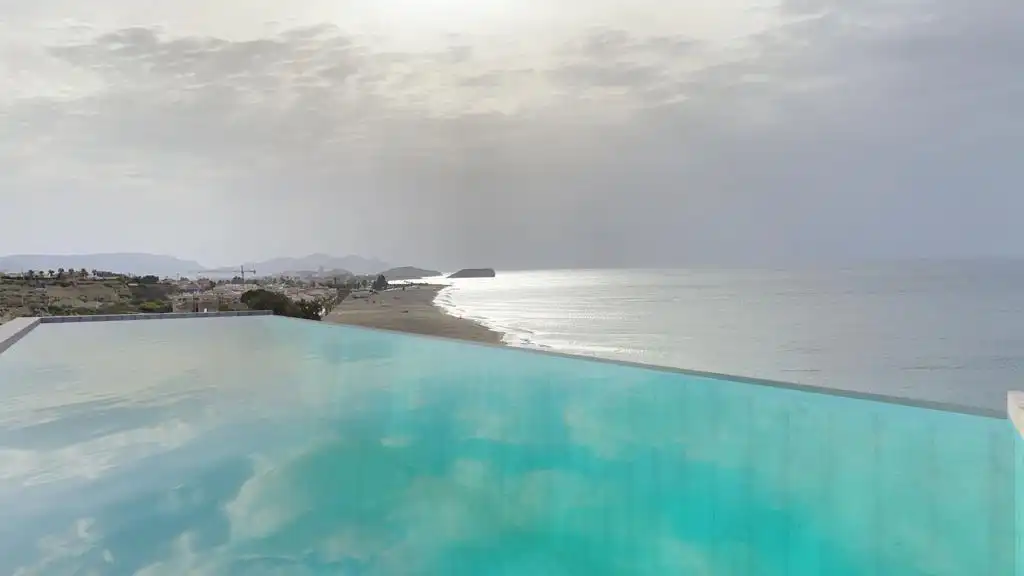 Piscina de Casa o chalet en venta en Mazarrón con Jardín privado, Terraza y Piscina