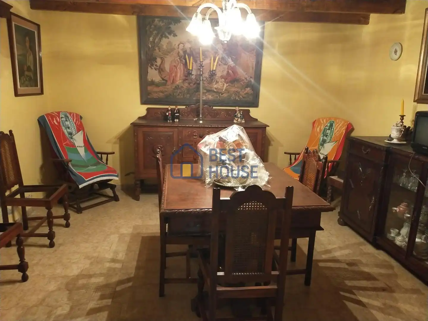 Comedor de Casa o chalet en venta en Boñar con Jardín privado